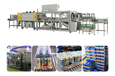 Tray and Film Shrink Wrapper Packing Machine